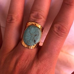 Nashelle Turquoise Ring Size 7.5